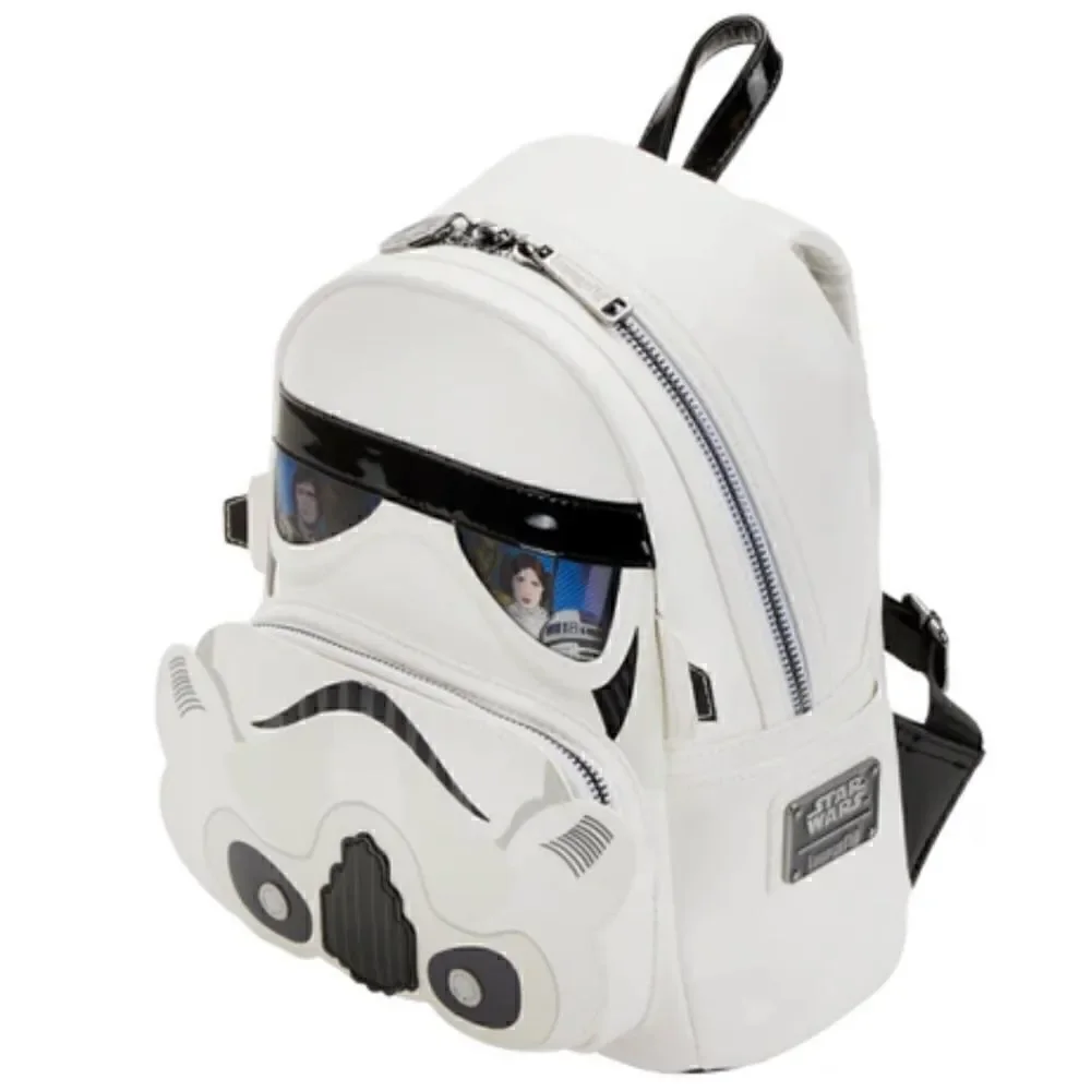 Stormtrooper Lenticular Cosplay LOUNGEFLY Backpack & Wallet Set NWT STAR WARS